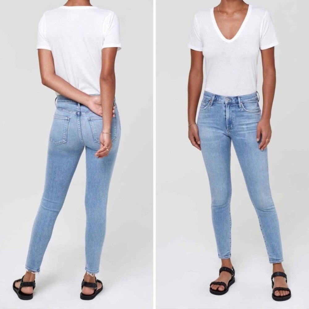 Citizens Of Humanity Rocket Ankle Mid Rise Skinny Jeans - Size 24
